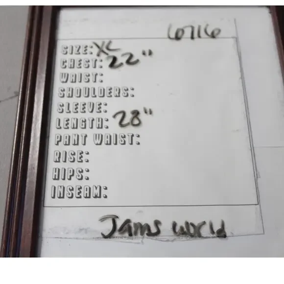 JAMS WORLD Aloha Hawaiian Floral Blouse Women XL - Picture 5 of 5